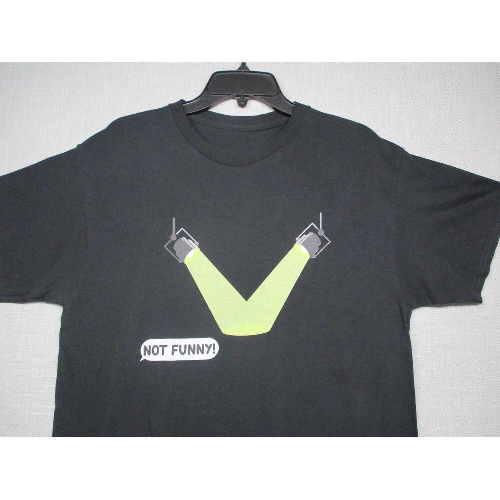 Graphic Print Funny TShirt Men Size L